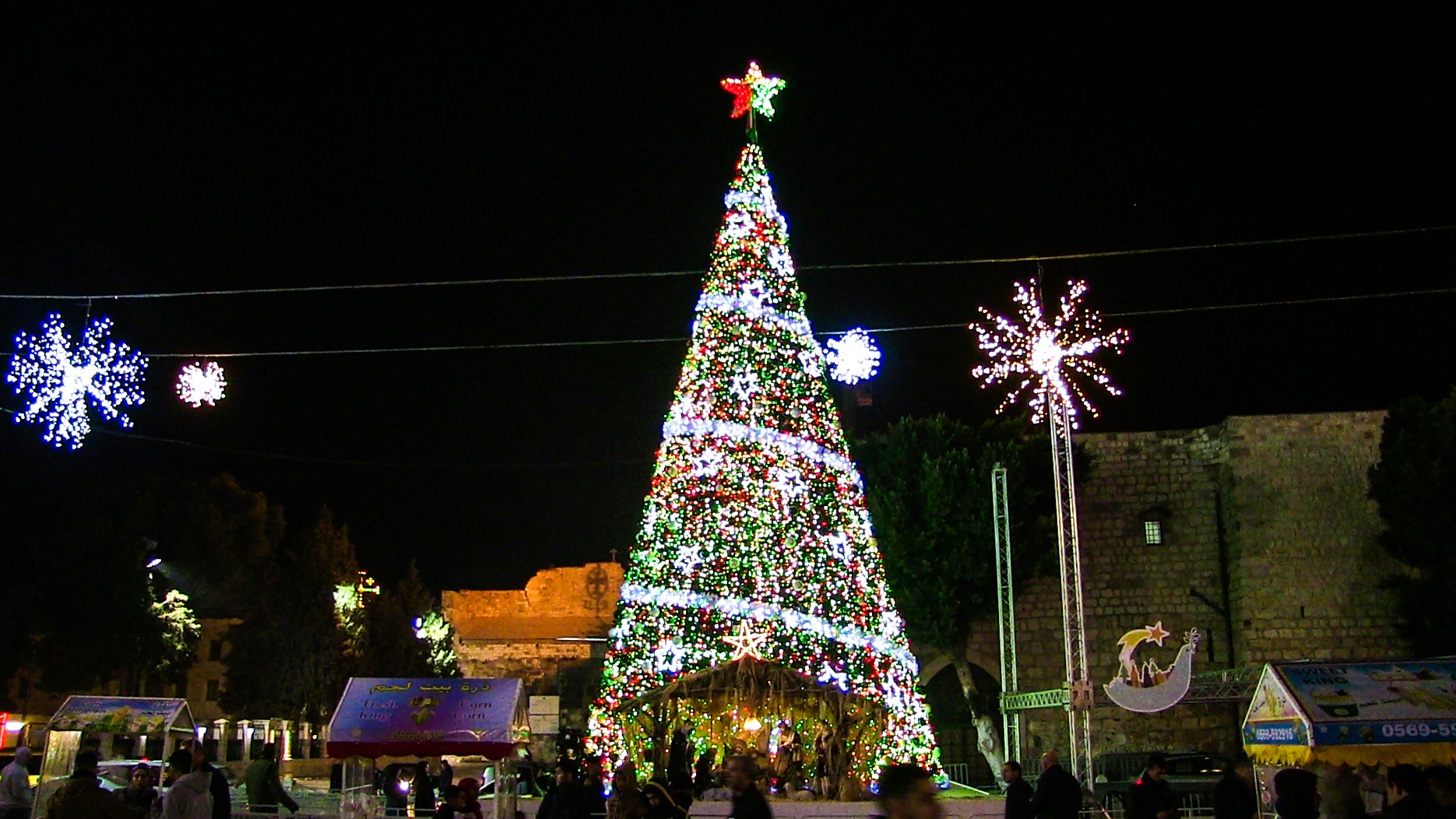 The Church of the Nativity in Manger Square, Bethlehem