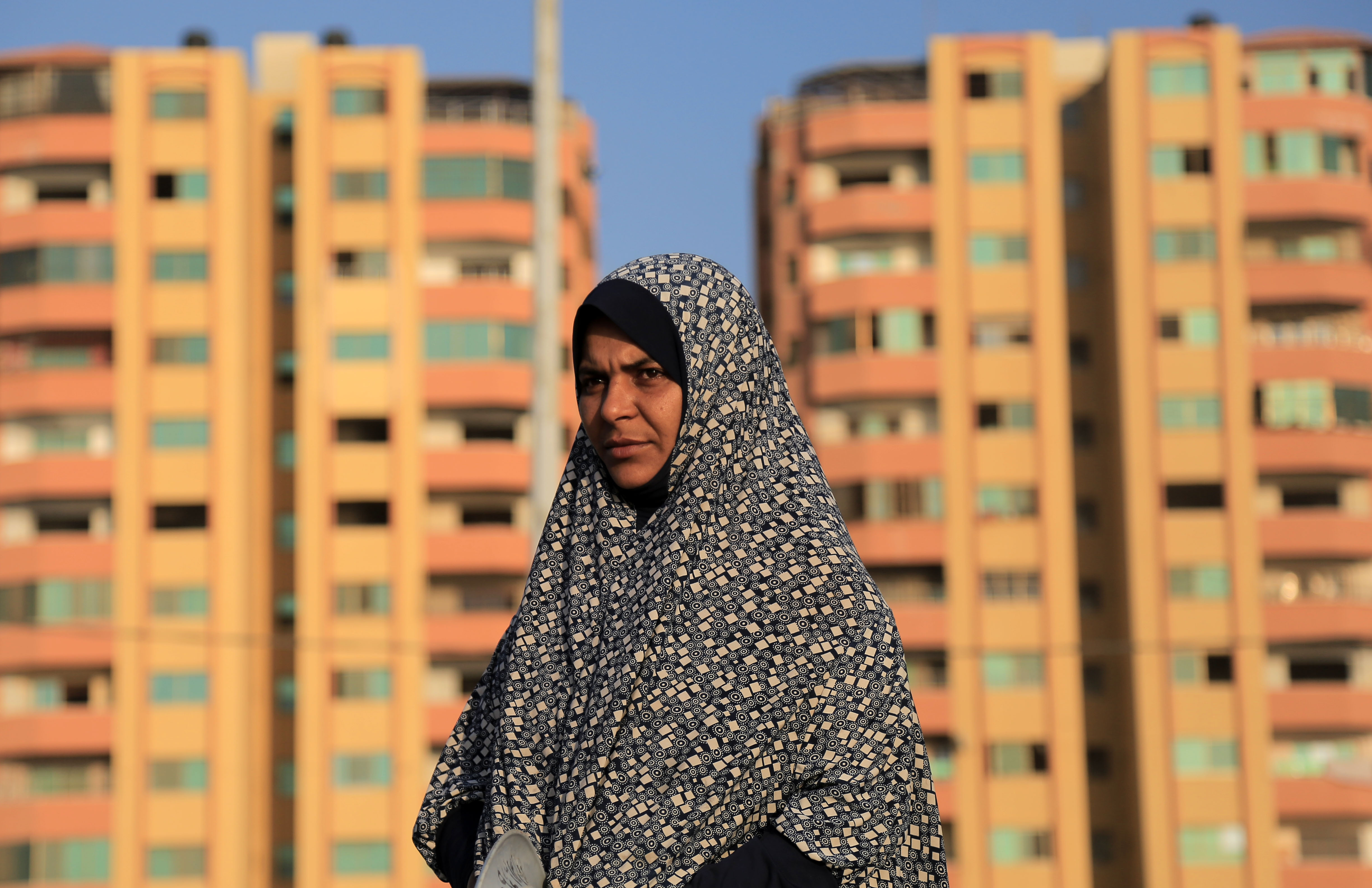  Umm Ahmad al-Lahham is originally from the West Bank city of Ramallah. Her parents have died and she has no source of family support in Gaza.