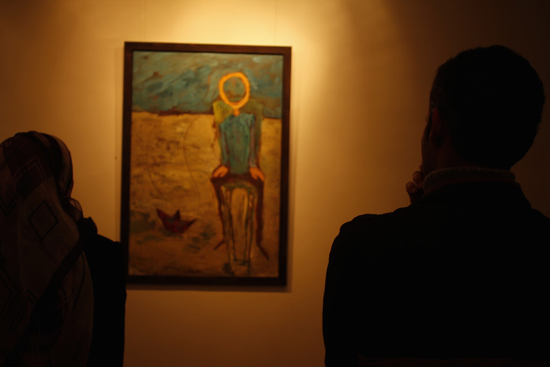 Who are some well-known Palestinian painters or other visual artists?
