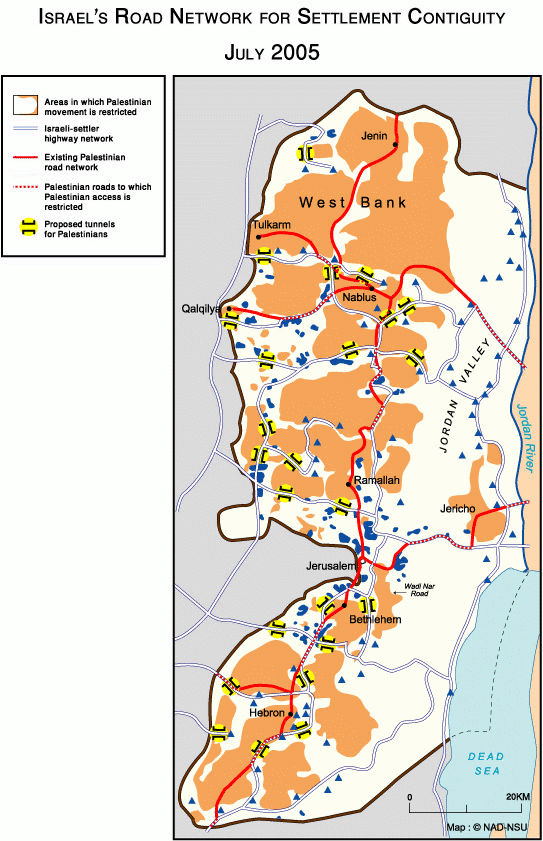 Road Map For Settlement Access Roads
