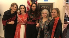 Women Honor Rashida Tlaib By Wearing Palestinian Gowns As She Is Sworn Into Congress