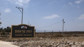 Israel approves funding for new ‘Trump Heights’ settlement