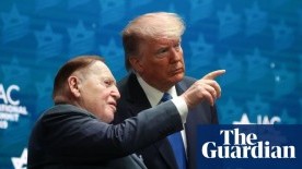 Sheldon Adelson to donate $100m to Trump and Republicans, fundraisers say