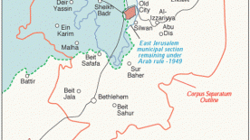 Jerusalem and the Corpus Separatum proposed in 1947