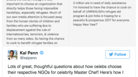 Kal Penn Wins Celebrity ‘MasterChef’ and Donates the Prize Money to Refugee Charity