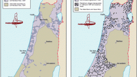 Land ownership in Palestine, the UN Partition Plan, Depopulated Villages