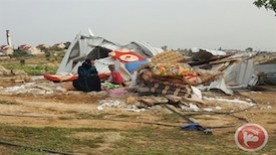 35 Palestinians Left Homeless by Israeli Demolitions South of Hebron