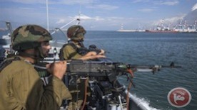 Israeli Naval Forces Open Fire on Palestinian Fishermen