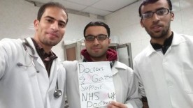 Gaza Medics Back Striking English Junior Doctors