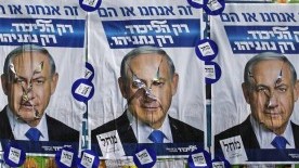 Benjamin Netanyahu fights for survival as ugly racism row overshadows final acts of bitter campaign