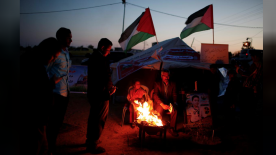In Gaza, Family Lights Candles to Mourn Son on His 14th Birthday