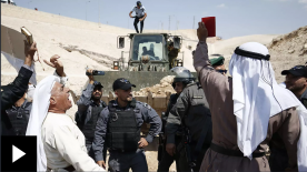 Israeli-Palestinian Conflict Focuses On Condemned Bedouin Village