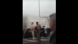 Video: Israeli Soldier Forces Knife on Palestinian Girl