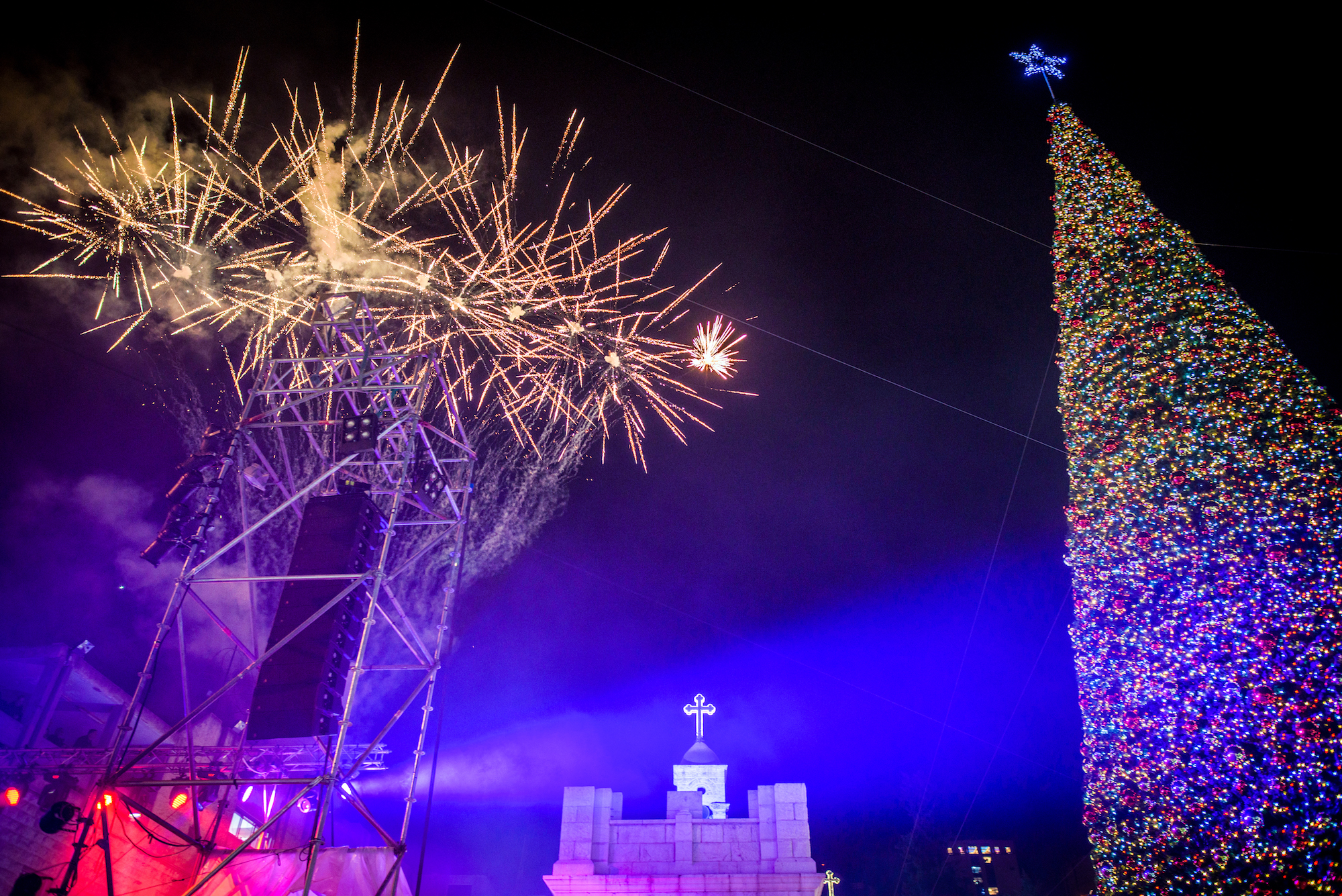 The Christmas Tree Lighting Celebration, Nazareth